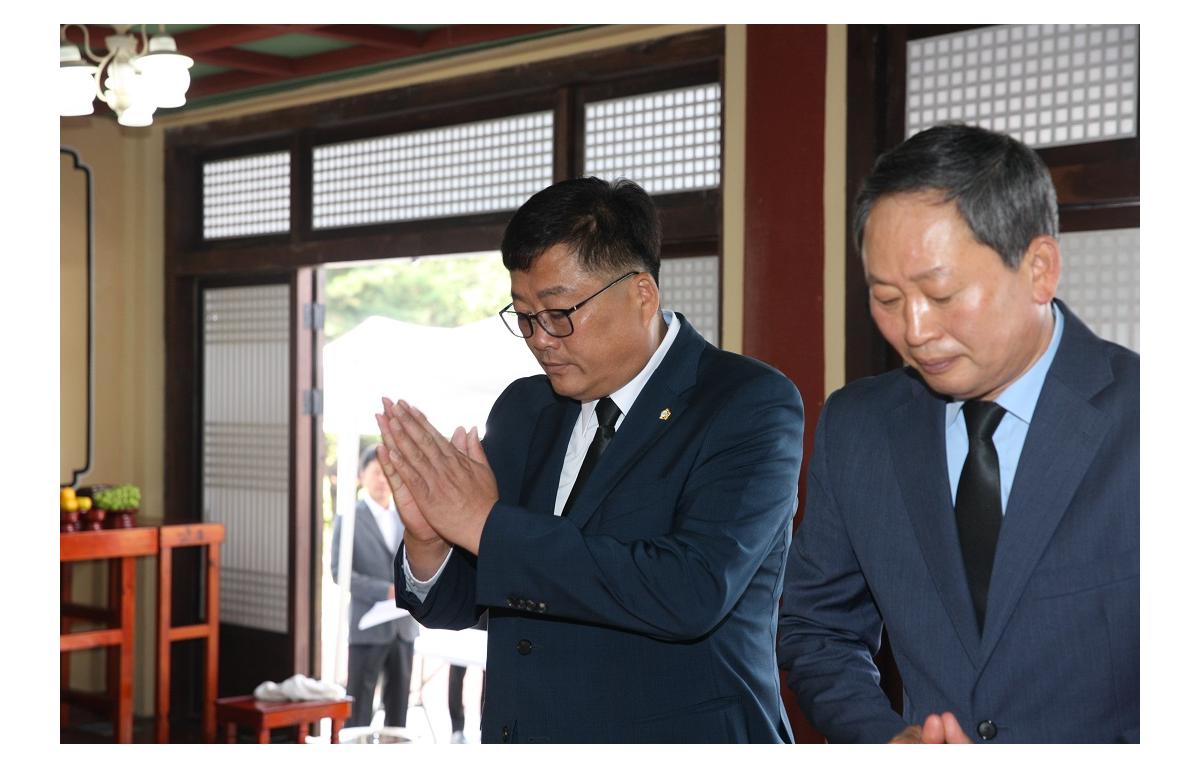 제66회 소충제례행사 첨부이미지 : 20221006_제66회 소충제례행사(정칠성).JPG