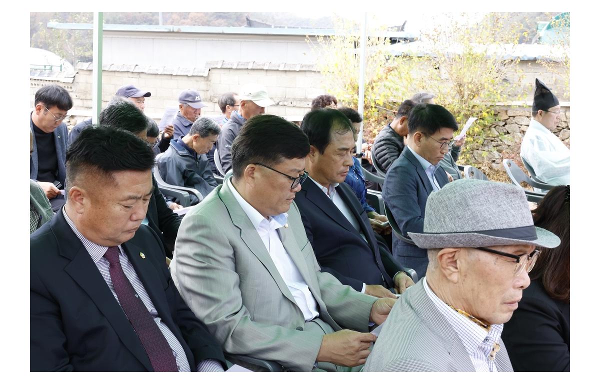 2023년 독립운동가 박준승선생 추모제 첨부이미지 : 20231104_2023년 독립운동가 박준승선생 추모제(정칠성).JPG