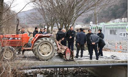 신덕면 청원특위 현장방문