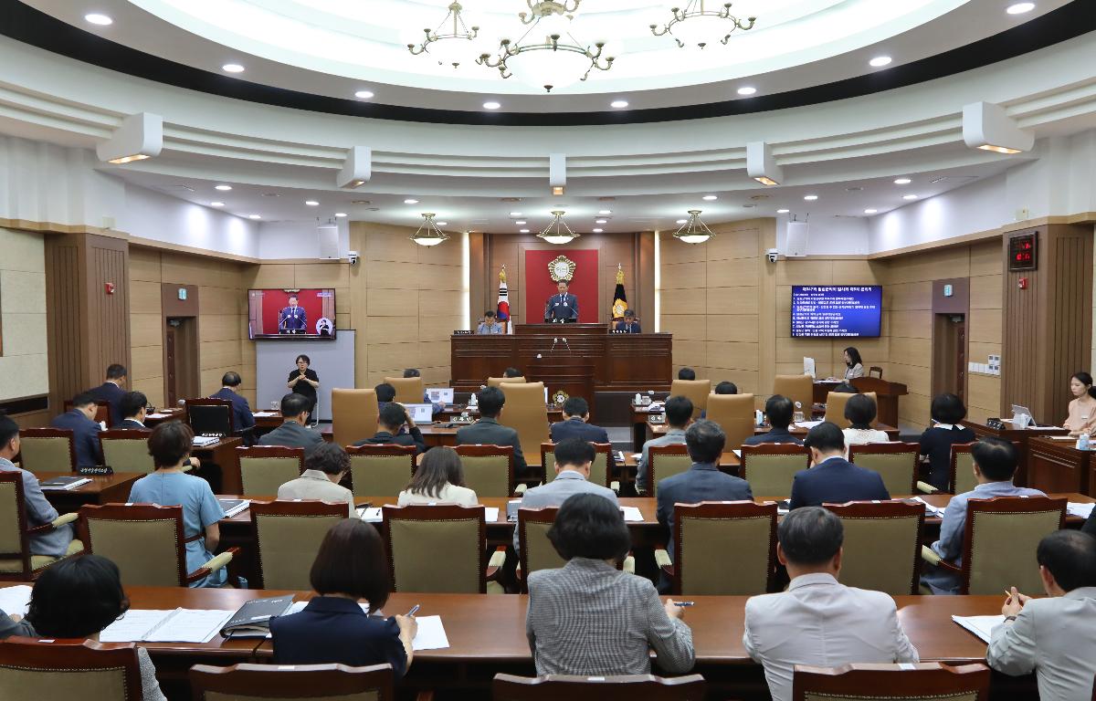 제347회 임시회 제6차 본회의 첨부이미지 : 2025 0801 임실군의회, 제347회 임시회 폐회.JPG