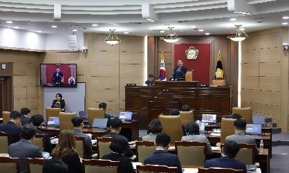 제350회 임실군의회 임시회 개회