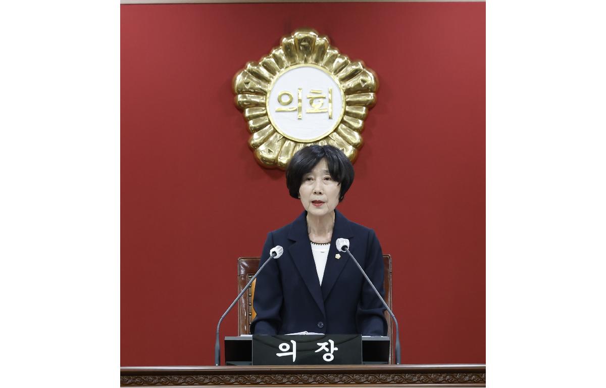 제352회 임시회(의장단선거) 첨부이미지 : 20260702_제352회 임시회(의장단선거) 의장.JPG