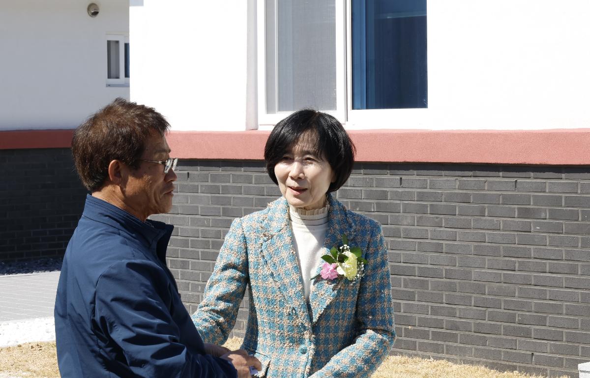 귀농귀촌 임시거주시설(오수 봉천) 준공식 첨부이미지 : 20260320_귀농귀촌 임시거주시설(오수 봉천) 준공식 정일윤 2.JPG
