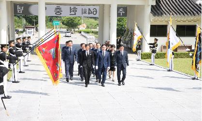 64회 현충일 기념 호국원 참배