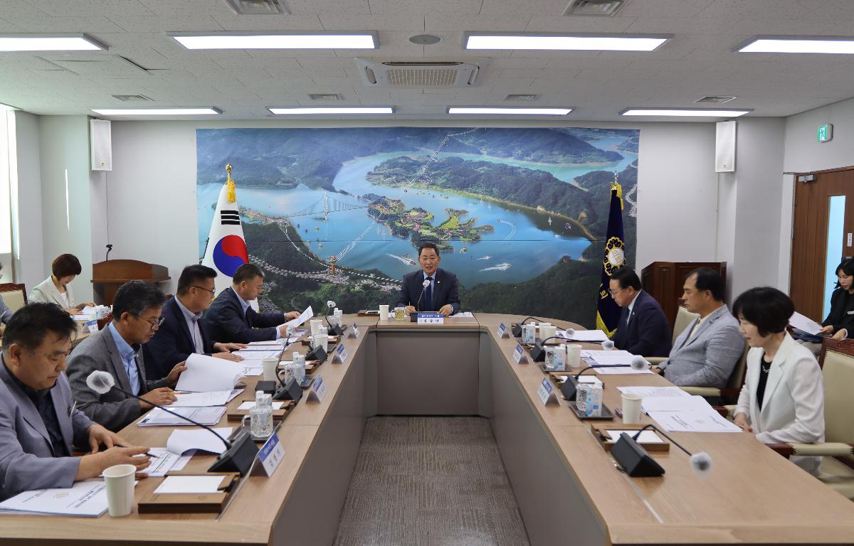 의회·행정 정책보고회 첨부이미지 : 20250708_의회, 행정  정책보고회.JPG