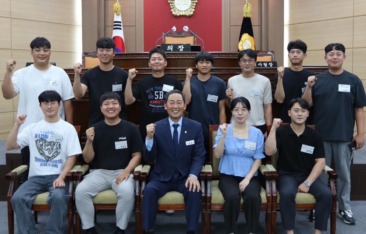 임실군 4-H연합회 의회 방문 첨부이미지 : 20250917_임실군4-H연합회 의회 방문10.JPG