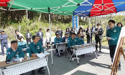 제345회 임실군의회 임시회 현장방문