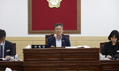 제345회 임실군의회 임시회 농업복지위원회