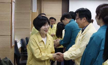 2026년 을지연습 근무자 격려 